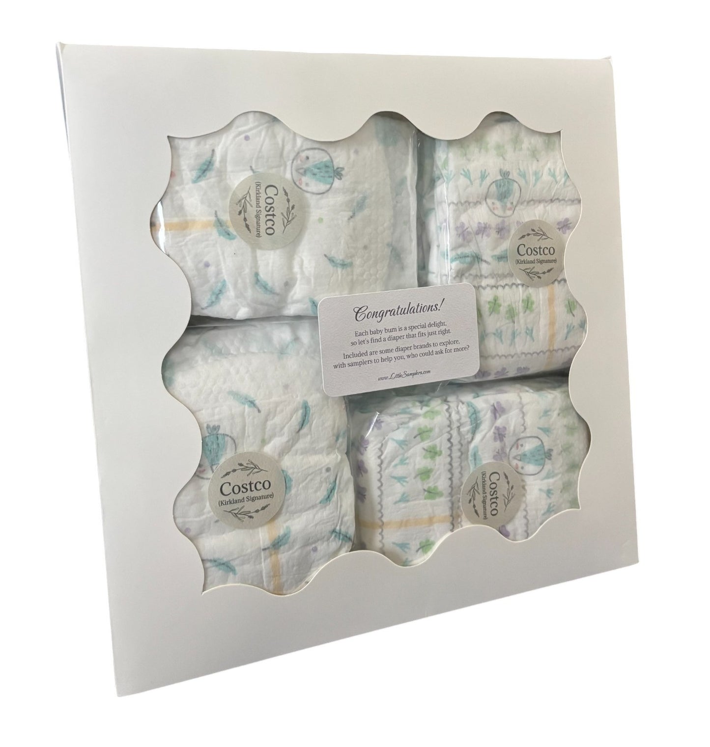 Size 1 Wholesale (Costco Only) Diaper Sampler