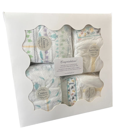 Size 1 Wholesale Combo (Costco & Sam's Club) Diaper Sampler